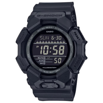 CASIO G-Shock Black Watch with Large Case GD-010-1CR