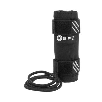 G*OUTDOORS .22LR 5in Black Tactical Suppressor Cover (GPST80022LR5B)