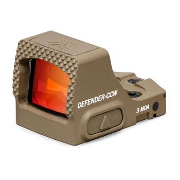 VORTEX Defender-CCW 3 MOA Tan Micro Red Dot Sight (DFCCW-MRD3-T)