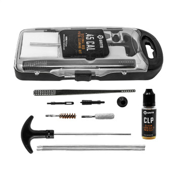 GRITR Caliber-Specific Gun Cleaning Kits for Pistols, .45 cal