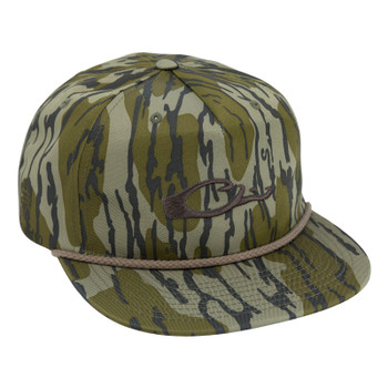 DRAKE Men's Drake X Richardson 256XE Mossy Oak Original Bottomland Flatbill Cap (DW0194-024)