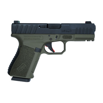 TRISTAR Apoc 9mm Semi-Auto 4in 2x15rd OD Green/Black Pistol (85776)