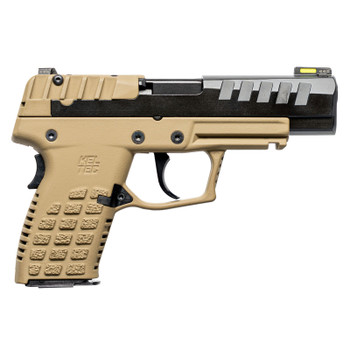 KEL-TEC P15 CA Compliant 9mm 4in 2x 10rd Mags Tan Frame Semi-Auto Pistol (P15TANCA)