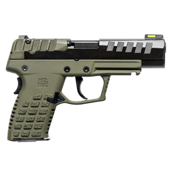 KEL-TEC P15 CA Compliant 9mm 4in 2x 10rd Mags Green Frame Semi-Auto Pistol (P15GRNCA)