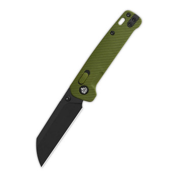 QSP Penguin Glyde Lock Black/OD Green FRN Pocket Knife (QS130GL-B2)
