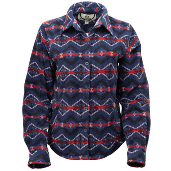 OUTBACK TRADING Women's Eleanor Navy Big Shirt (42185-NVY)