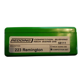 REDDING Competition .223 Rem Bushing Neck 3-Die Set (58111)