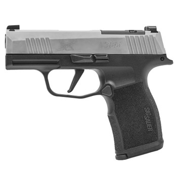 SIG SAUER P365X 9mm 3.1in 2x 12rd Mags Stainless/Black Pistol (365X-9-SXR3P)