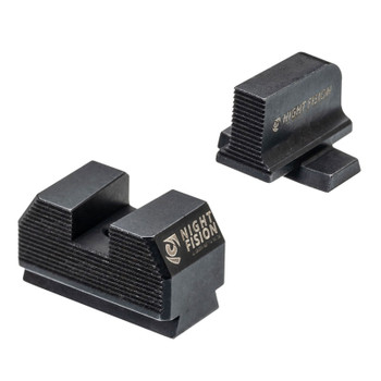 NIGHT FISION Optics Ready Stealth Blacked Out Sight Set For Sig P365/P320 (SIG-180-289-287-ZXZX)