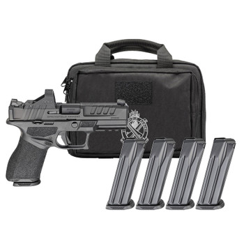SPRINGFIELD ARMORY Echelon 4.5F 9mm 4.5in Black Pistol Gear Pac w/ Viridian RFX11, 4x 15rd Mags, Range Bag (EC9459B-15-PAC)