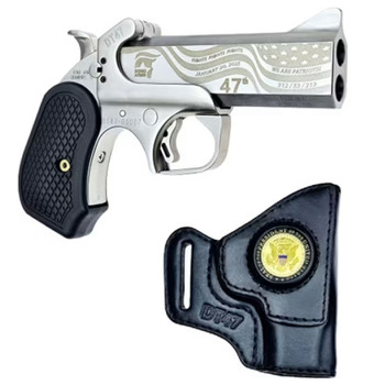 BOND ARMS Trump DT47 Satin Package .45 LC/410 Ga 4.25in 2rd Revolver (BADT47-SatinPkg)