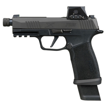 SIG SAUER P365-XMACRO TACOPS 9mm 4.3in Threaded 4x 21rd Mags Black Pistol with ROMEO-X SIG-LOC (365XCA-9-BTAC-TB-RXSL)