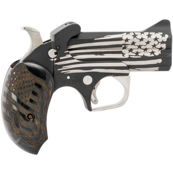 BOND ARMS Old Glory 45 Colt/410 Gauge 3.5in 2rd Flag/Black Pistol (BAOG45410BLK)