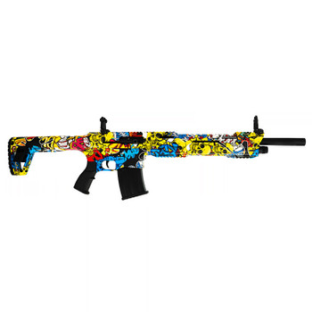 TOKAREV TAR 12 SB 12Ga 18.5in 5rd Hydrodip Sticker Bomb Semi-Auto Shotgun (21000173)