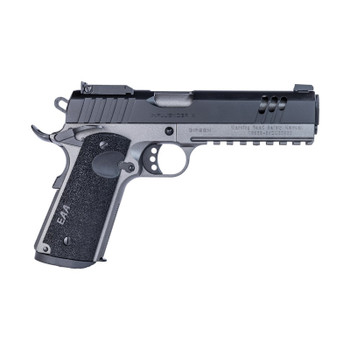 GIRSAN MC1911 Influencer X 9mm Luger 5in 9rd Two Tone Tungsten/Black Optic Ready Semi-Auto Pistol (391500)