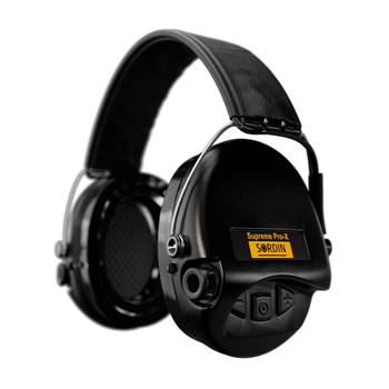 NORMA USA Sordin Supreme Pro-X LED Black Hearing Protection (202299004)