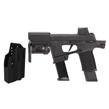 SIG SAUER P365-Flux RXSL 9mm 6in 2x21rd/1x25rd/1x17rd Black Striker Pistol with Holster and Foxtrot 1x Light (365FLUX-9-BXR3-RXSL-TACKIT)