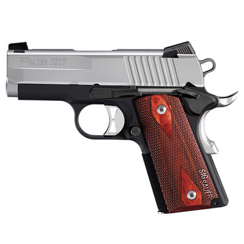 SIG SAUER 1911 Two-Tone Ultra Compact 3.3in 9mm 8rd Pistol (1911UT-9-TSS)
