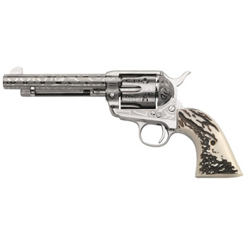 TAYLORS & COMPANY 1873 Cattle Brand .357Mag 5.5in 6rd Stag Grip Single-Action Revolver (200062)