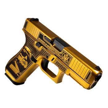 GLOCK 47 Gen5 9mm 4.49in 17rd MOS DOGE Gold Cerakote Pistol (PA475S204MOSNDGE)