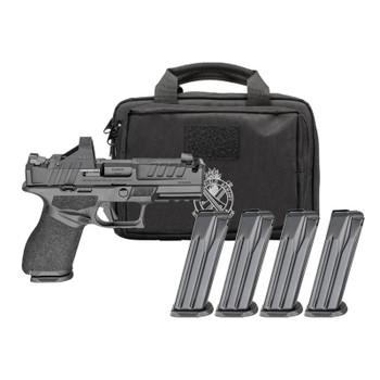 SPRINGFIELD ARMORY Echelon 4.0C Comp Gear Pac 9mm 4in 4x10rd Black Double-Action Pistol (EC9409BLC-COMP-PAC)