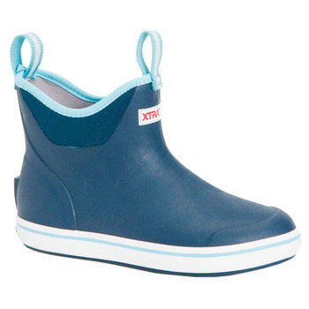 Open-box: XTRATUF Women's Ankle Deck Boot, Color: Navy, Size: 8 (XWAB-201-NVY-080_2) - Damaged package
