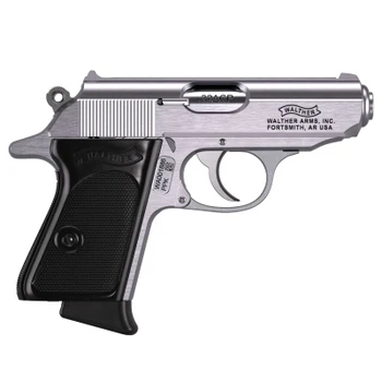 WALTHER PPK .32 ACP 3.3in 7rd Stainless Semi-Automatic Pistol (4796020)