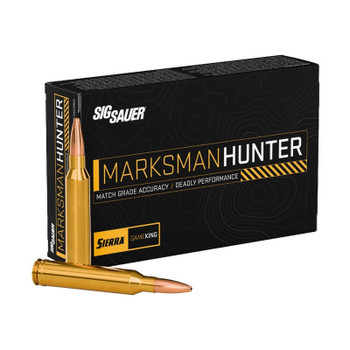 SIG SAUER Marksman Hunter 7mm REM Mag 160Gr 20rd/Box Rifle Ammo (E7RMGK160-20)