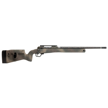 SAVAGE 110 PPR .28 Nosler 20in Threaded 3rd Earth-Tone Camo with Black Web Bolt-Action Rifle (58159)