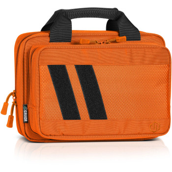 SAVIOR EQUIPMENT Specialist Hunter Orange Double Pistol Bag (HC-DGSPORT-WS-AN)
