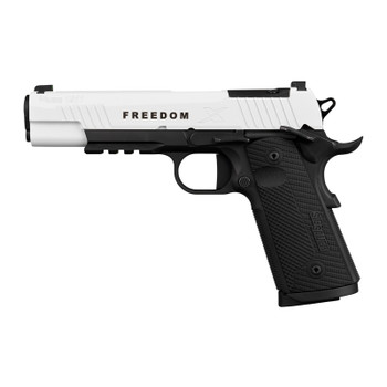 SIG SAUER 1911-X Freedom 45 ACP 5in 8rd Black/White Striker-Fired Pistol (1911XR-45-TWXR3-TP)