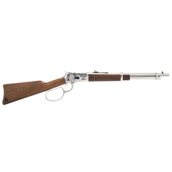 HERITAGE MANUFACTURING 92 American Revolution .45 Colt 18in 8rd Stainless Steel/Hardwood Lever-Action Rifle (H92045189-EN01)