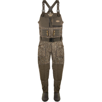Open-box: DRAKE Buckshot Eqwader 1600 Neoprene Wader 3.0 - Stout, Color: Bottomland, Size: 12 (DF8501-006-12) - Great condition, limited use