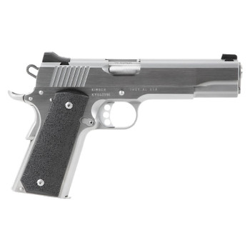 KIMBER K1911 Stainless II .38 Super 5in 9rd No Slide Markings Stainless/Black Single-Action Pistol (3200396)