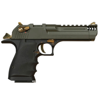 MAGNUM RESEARCH Desert Eagle L5 .44 Magnum 5in 8rd Mil-Spec Green Cerakote/Black Single-Action Pistol (DE44L5MSG)