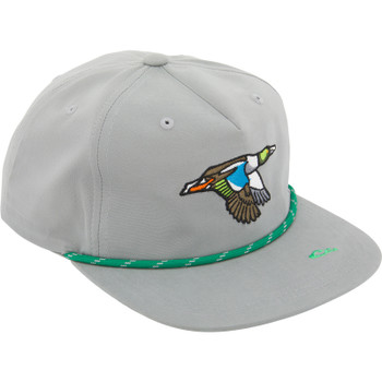 DRAKE Monument Grey Duck Rope Cap (DH4220-MGY)