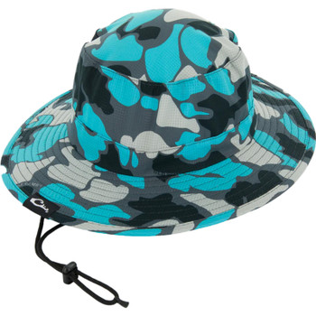 DRAKE Shoreline Old School Neon Blue Boonie Hat (DH0117-ONB)