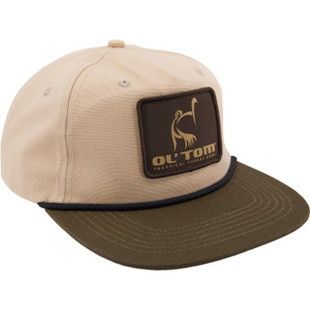 DRAKE Lost Hat X Ol Tom Goat Rope Khaki/Roux Hybrid Cap (OT6203-006)