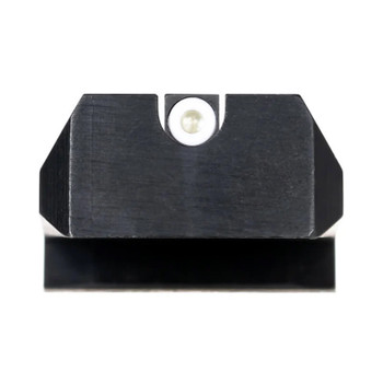 NIGHT FISION .180in Blade White Front Ring/U Notch Blank Rear Night Sight Set for 1911 (1911-325-014-WGZX)