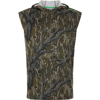 DRAKE Men's Lakeshore Performance Original Treestand Sleeveless Hoodie T-Shirt (DS0118-032)