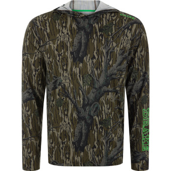 DRAKE Men's Lakeshore Performance Mossy Oak Original Treestand LS Hoodie (DS0119-032)