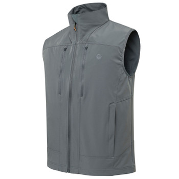 BERETTA Men's Sonoran Steel Grey Softshell Vest (GT602T2588090R)