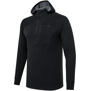 BERETTA Men's Apollo Black Merino Hoodie (P3801T25370999)