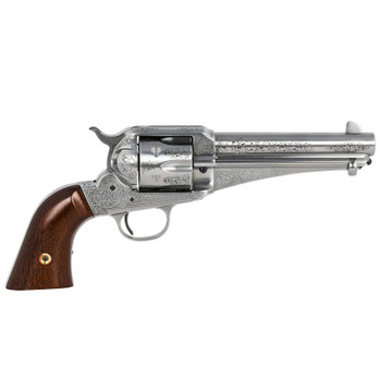 TAYLORS & COMPANY 1875 Army Outlaw White Engraved .45LC 5.5in 6rd Single-Action Revolver (550408)