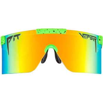 PIT VIPER The Intimidator Boomslang Green/Black Splatter Sunglasses (E-2K-BOMSLNG-INT)