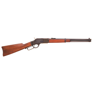 CIMARRON 1873 Carbine .44 WCF 19in Round Barrel 10rd Lever-Action Rifle w/ Saddle Ring (CA240AS1)