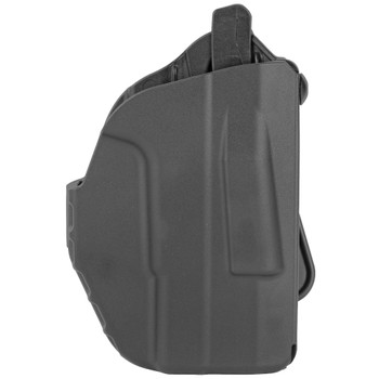 SAFARILAND 7371 Model 7TS ALS Slim Concealment OWB Right Hand Black Holster w/ Micro Paddle For Ruger LC9 (7371-184-411)