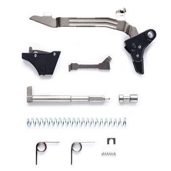 TIMNEY TRIGGERS Alpha Competition Pivot Safety Ultimate Builder's Kit for Glock Gen 3-4 (Alpha-Glock-Pivot-3-4-UBK-BLACK)