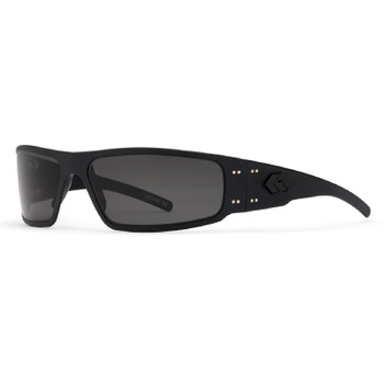 GATORZ EYEWEAR Magnum Black/Black Logo/Smoke Non-Polarized Sunglasses (GZ-01-001)