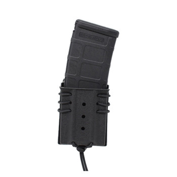 WILDER TACTICAL Stacked AR-15 Molle Black Magazine Pouch (WT-AR-B-M)